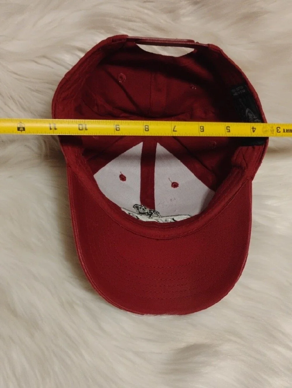 (C-75) Mack Vintage Bulldog Red Logo Baseball Cap #unisex